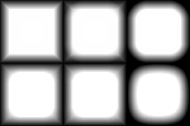 square gradient set