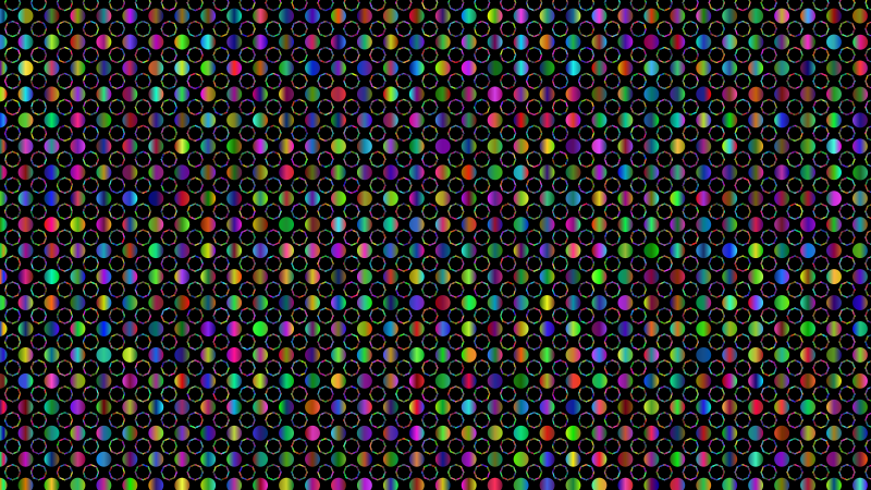 Seamless Pattern 480 Psychedelic Squared