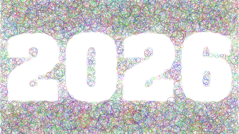 2026 Rings Background Transparent