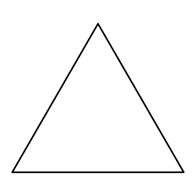 Animation: Divide an equilateral triangle into seven equal parts