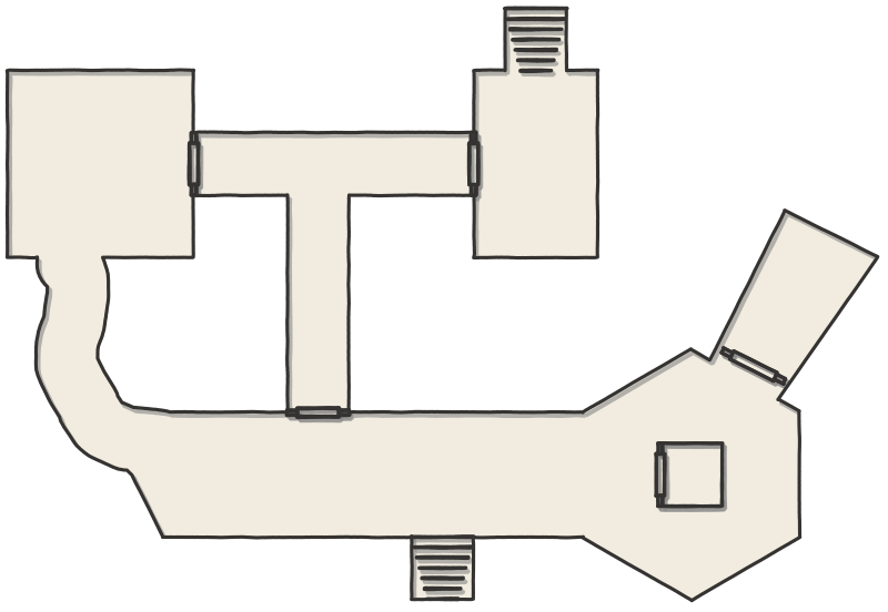 Simple RPG Dungeon Map