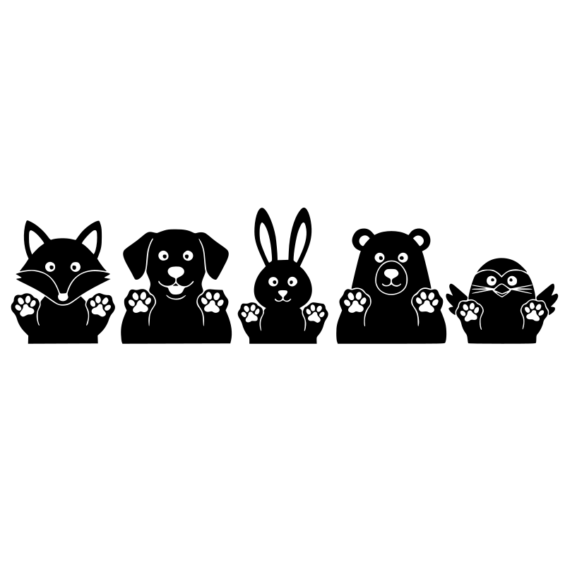 Five Animals in MissKaLem Style