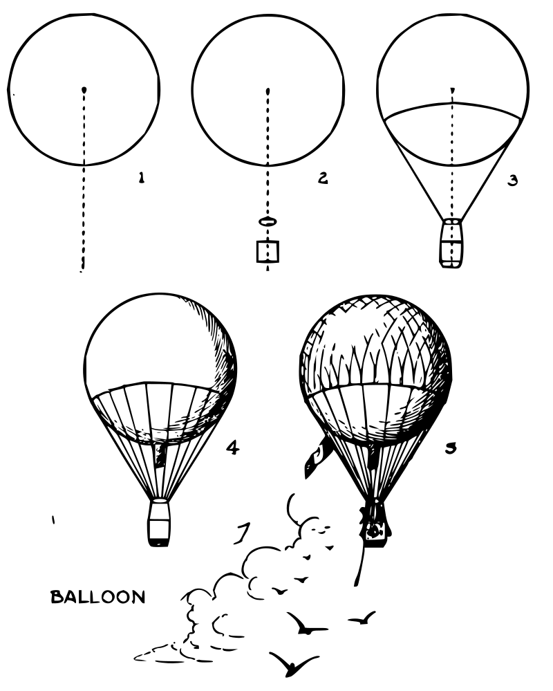 Lutz - Balloon - in 5 steps