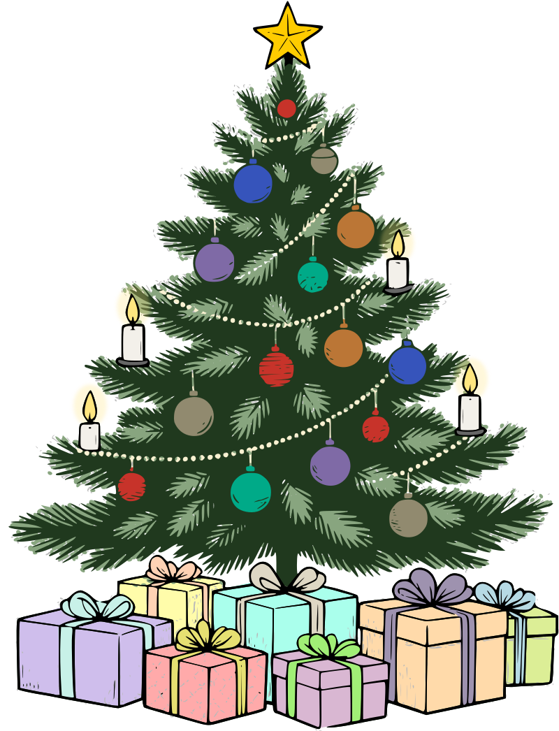 Christmas Tree - Colour Remix