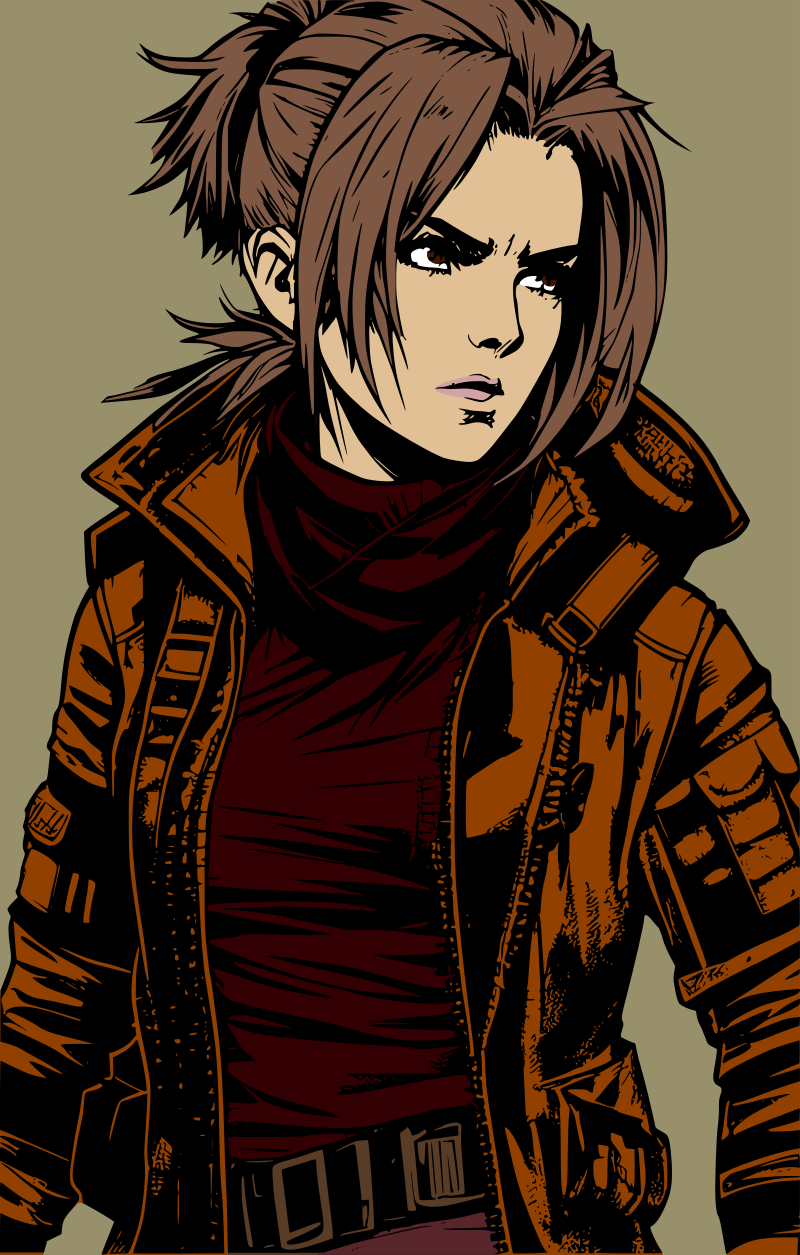 Badass postapocalyptic woman remix