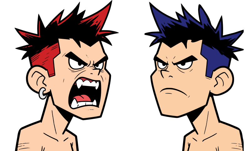 Angry Punks Fight - Remix