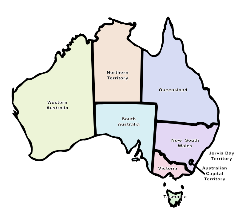 States of Australia