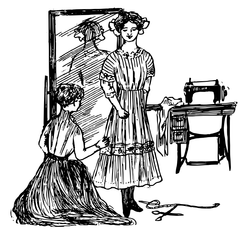 Two Girls Getting Ready