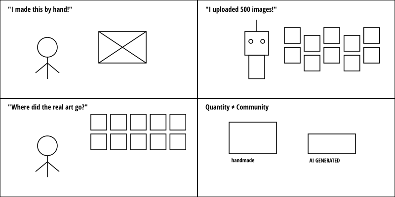 Bad Cartoon Made With AI