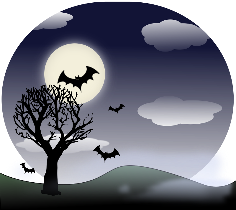 Halloween Landscape - Colour Remix