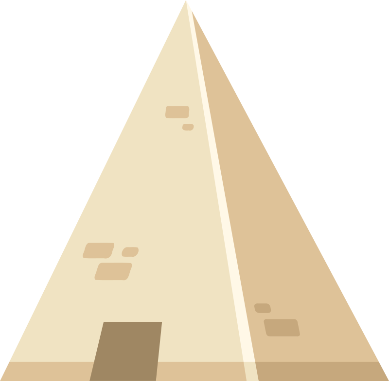 Cartoon Pyramid