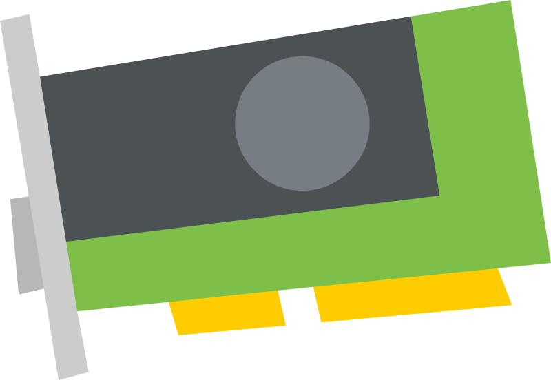 Low Budget to Mid Range Graphics Card Icon