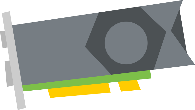 High End Expensive GPU Icon