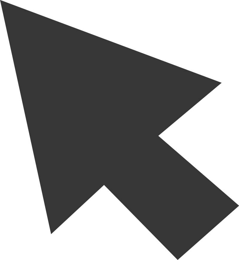 Black Cursor Icon