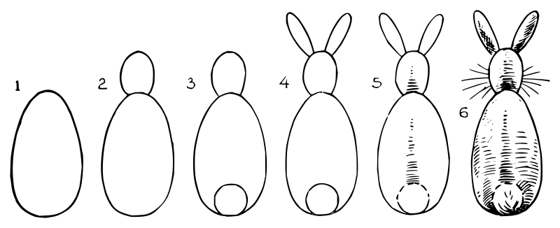 Lutz - Rabbit 2 - in 6 steps