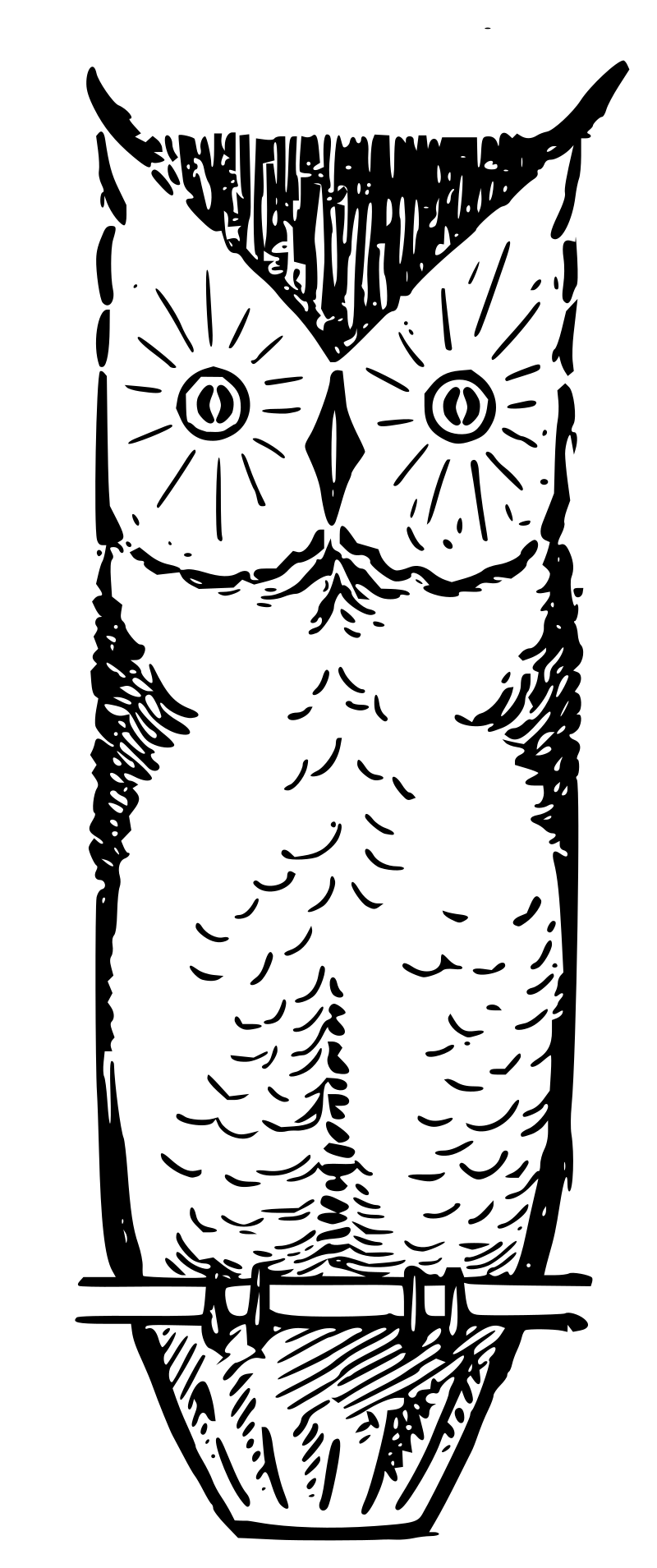 Lutz - Owl1 - outline