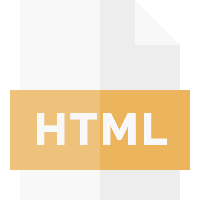 HTML File Icon