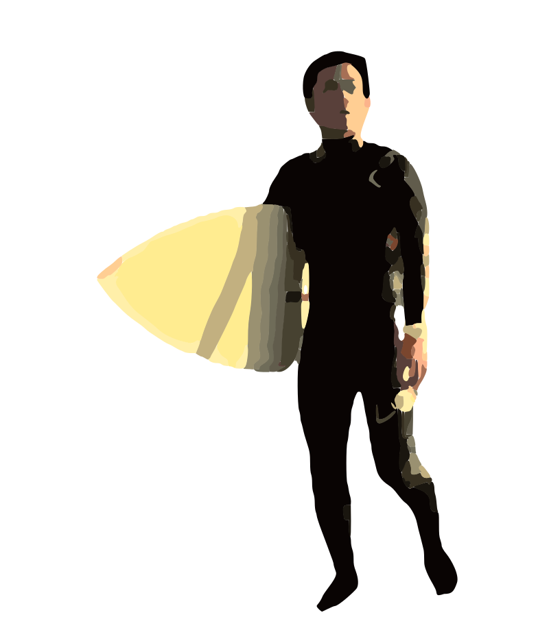 Walking Surfer