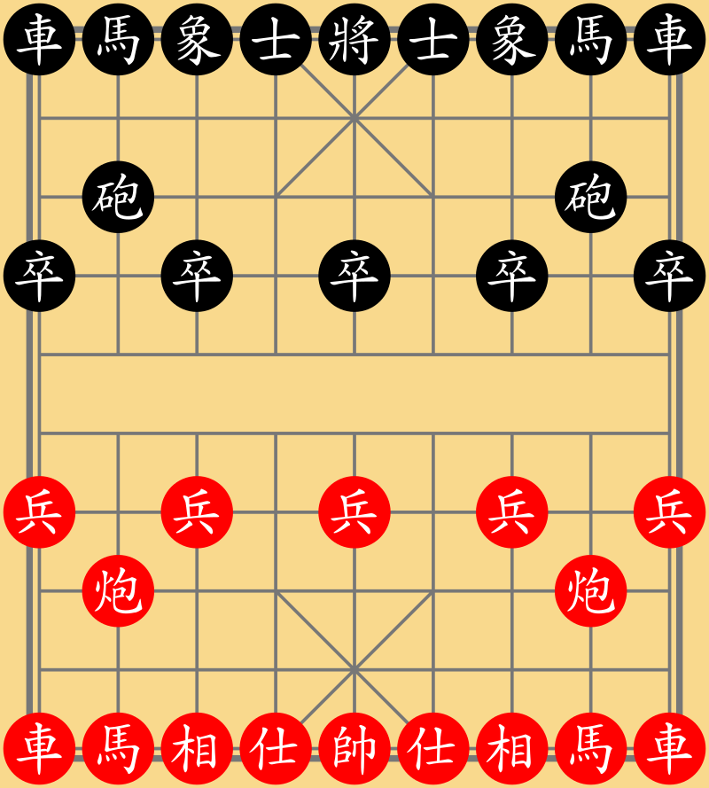 a game of chinese chess