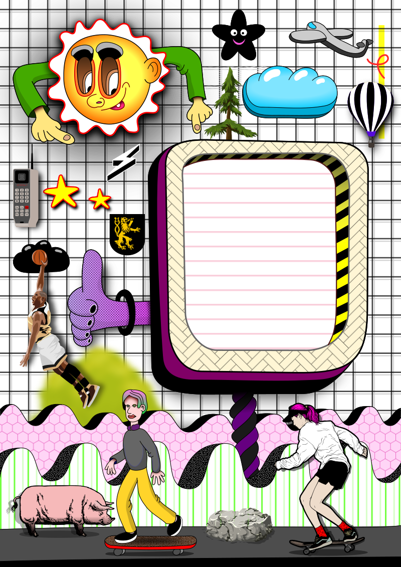 A FRAME along A ROAD - chaotic remix