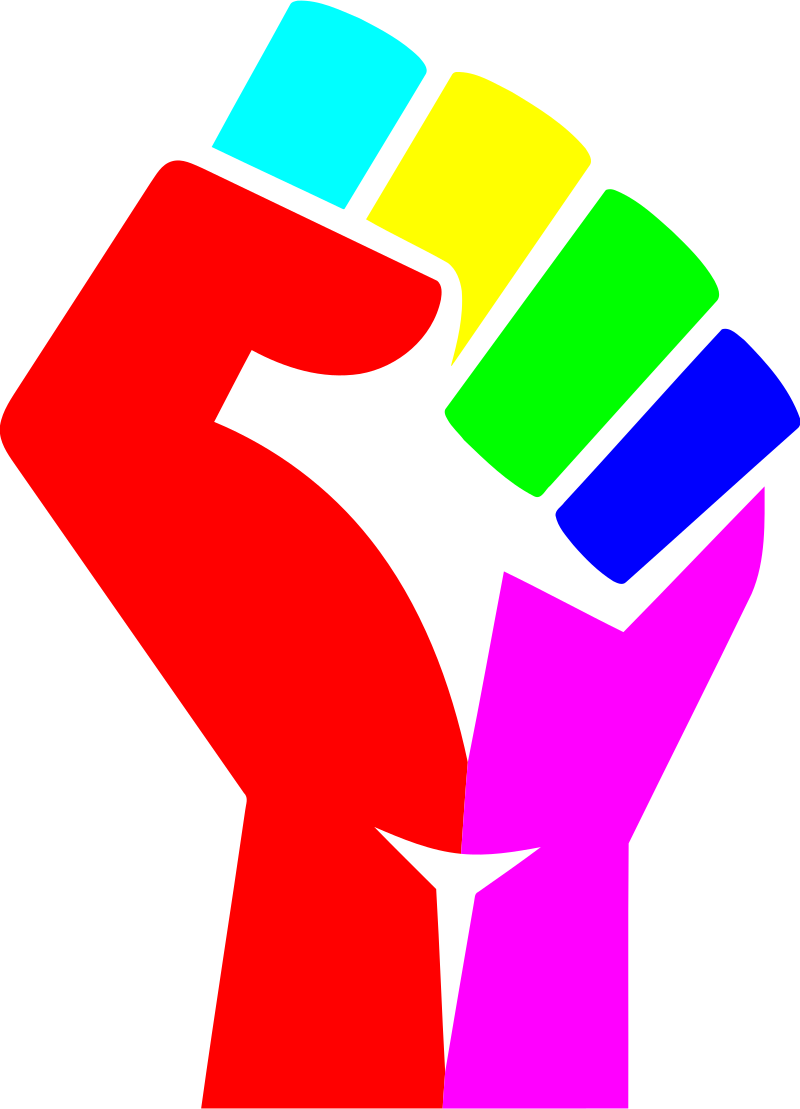 Rainbow fist saturated optimized