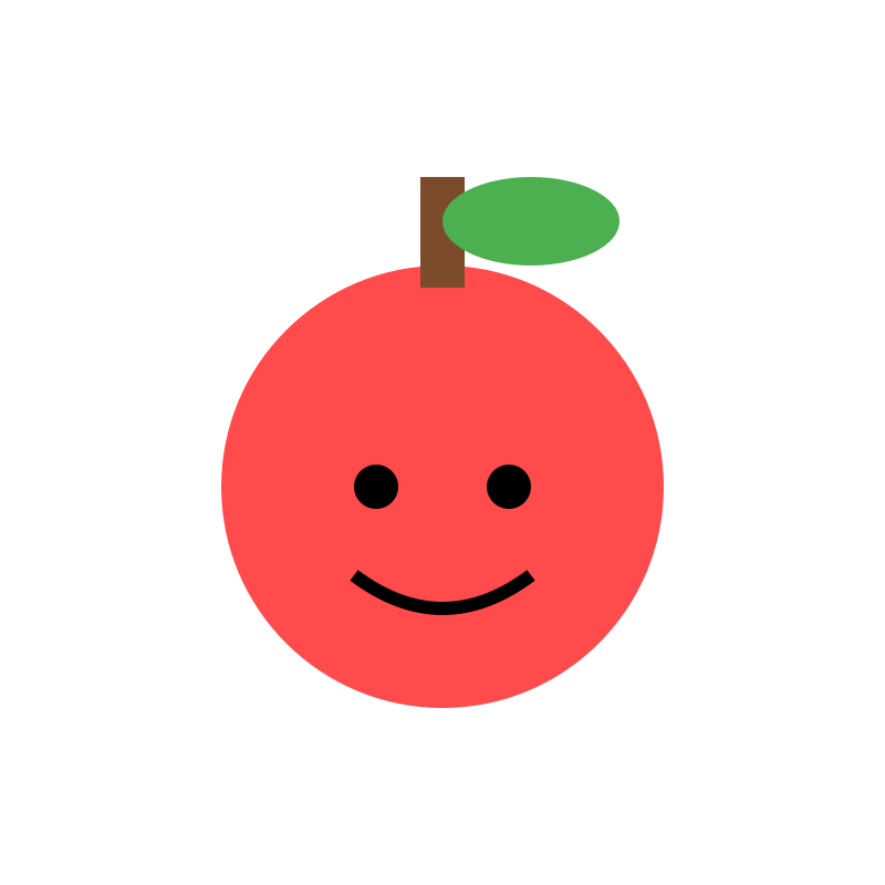 Cute Apple