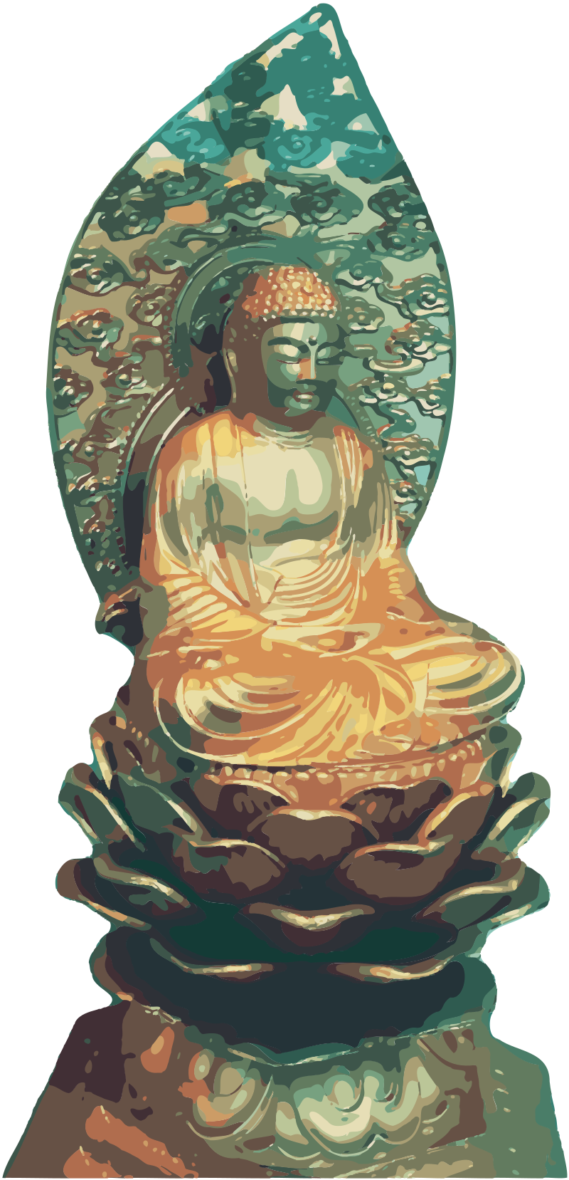 Classic Golden Buddha
