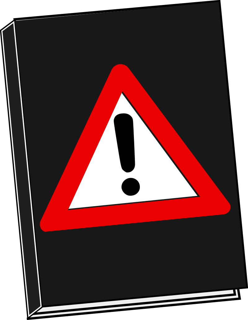 Uncensored banned book warning 