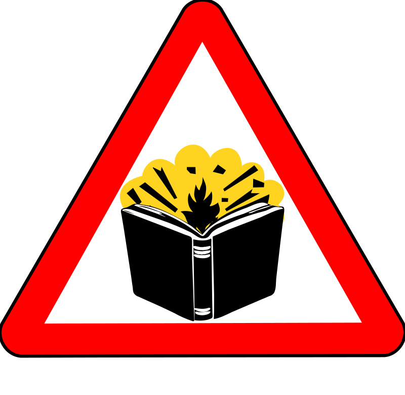 Dangerous book! #bannedbooks