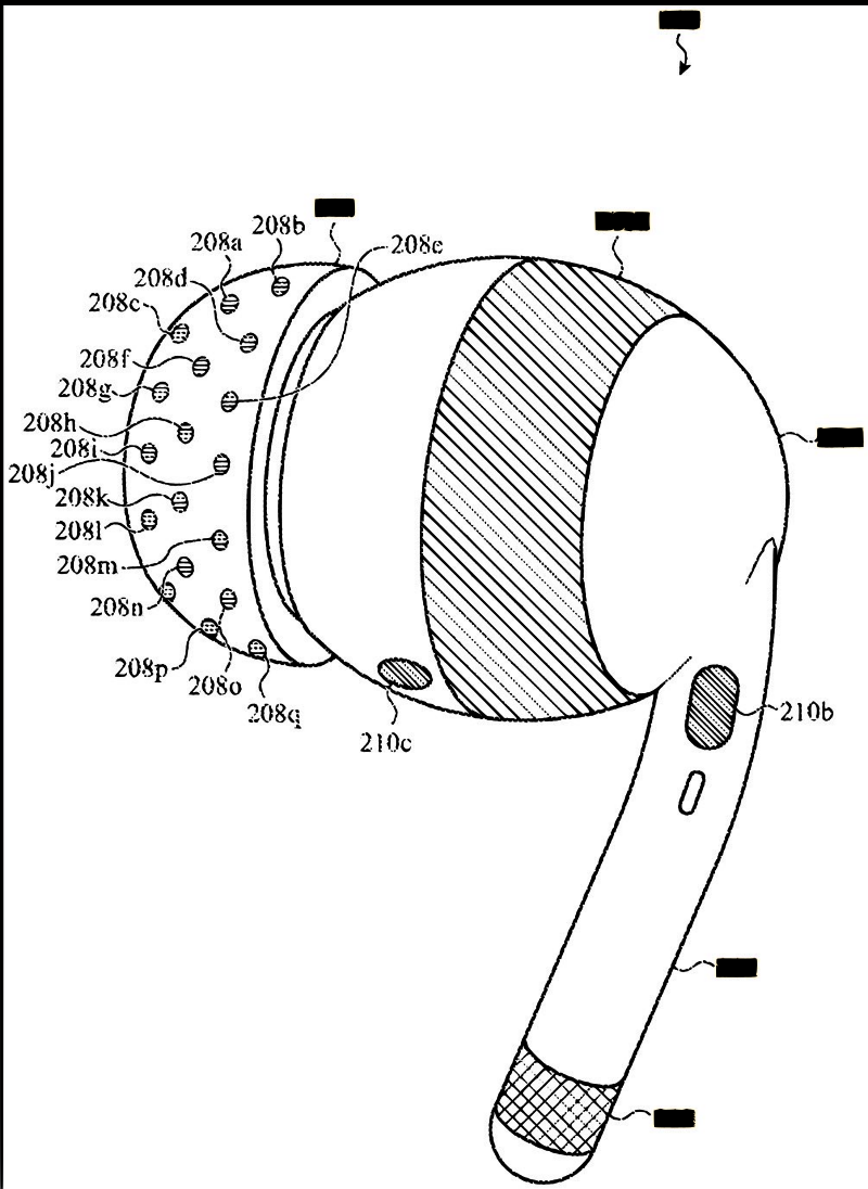 Generic USPTO Headphone Drawing