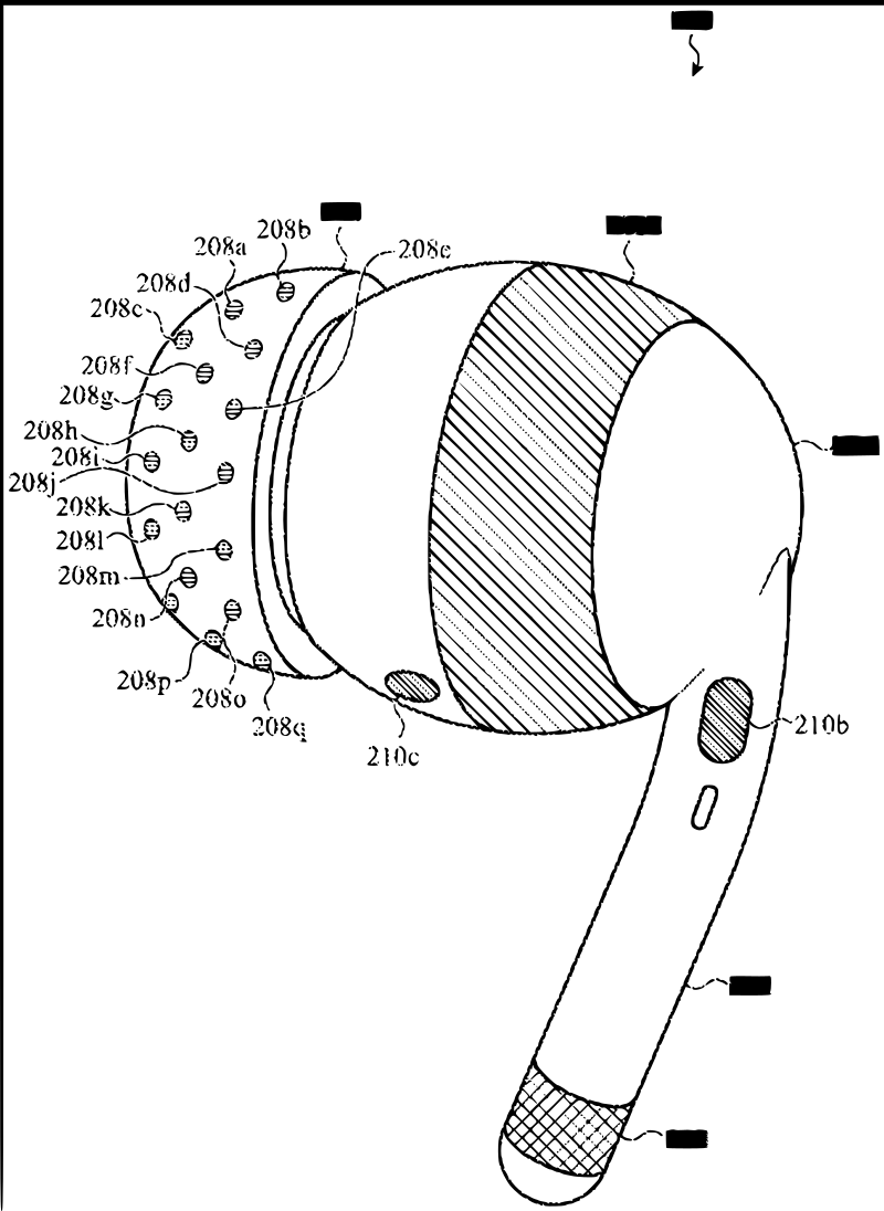 Generic Headphone Bud Style from USPTO