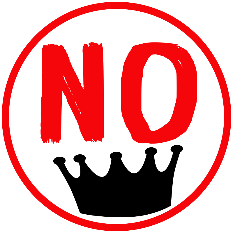 No Kings round profile picture for social media 