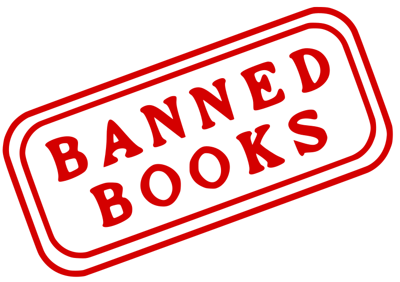 BANNED red stamp double border