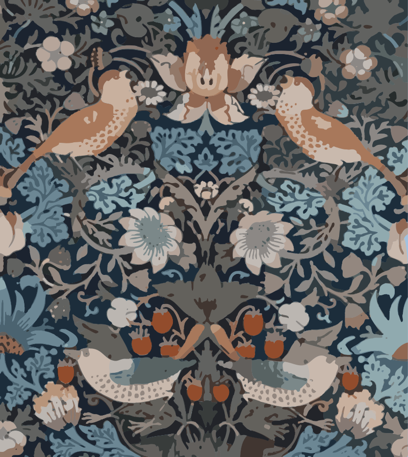 William Morris Strawberry Thief