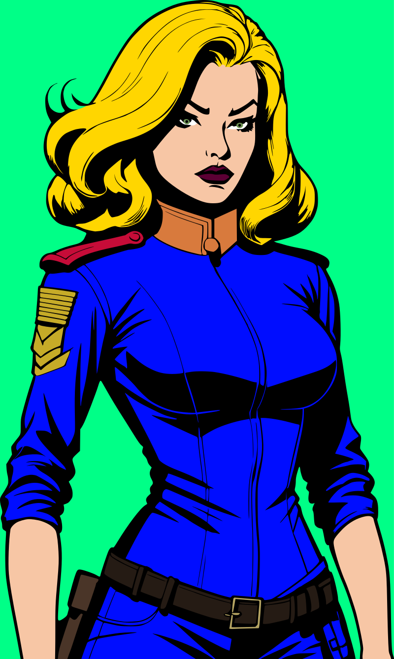 Woman in uniform remix