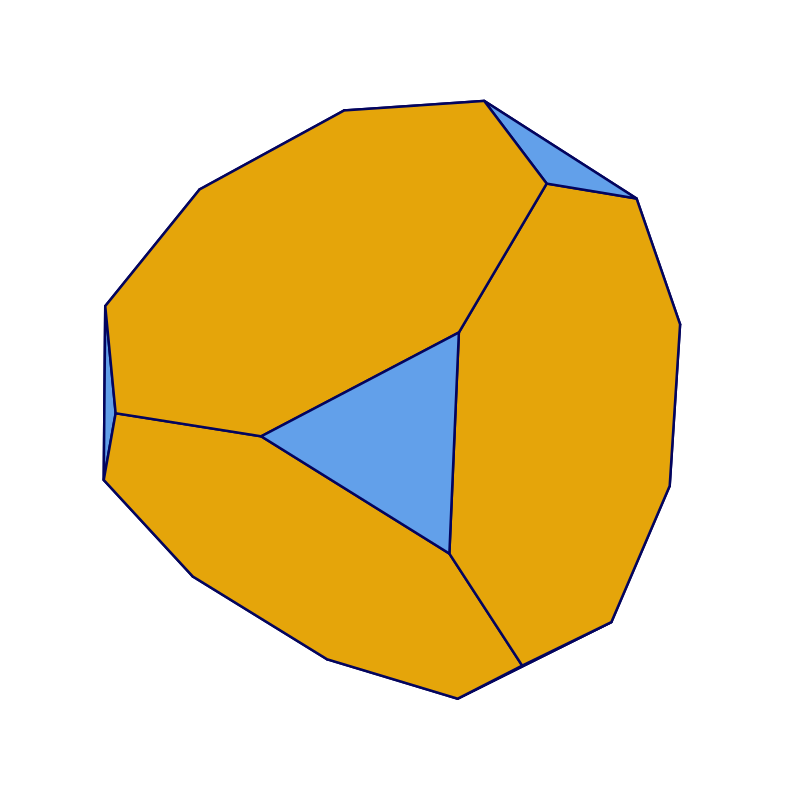Truncated Cube Perspective Rotate Animation