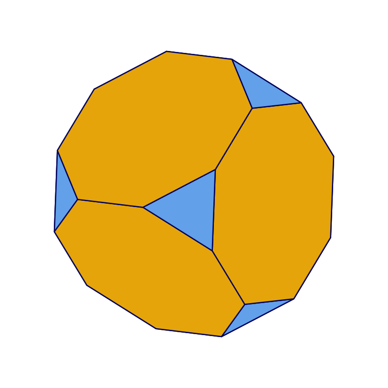 Truncated Cube Rotate Animation