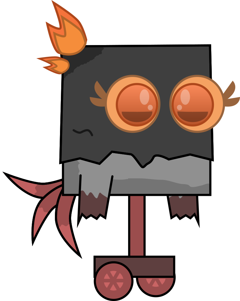 Baggy set on fire