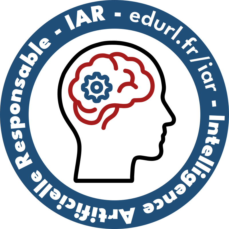 Label IAR (Intelligence Artificielle Responsable) couleur