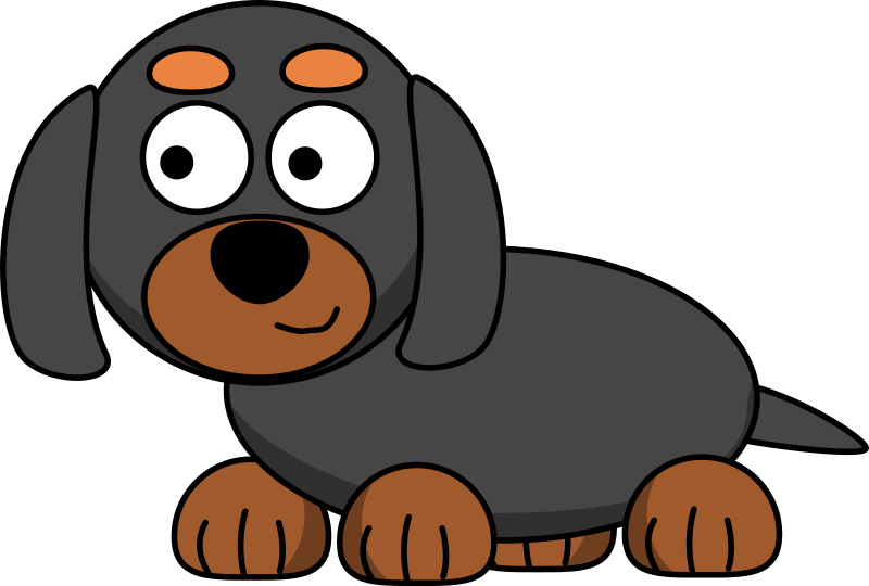 cartoon Dachsund