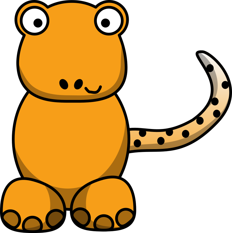 Cartoon Gecko