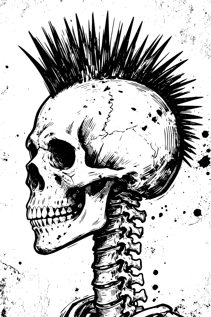 Punk skull