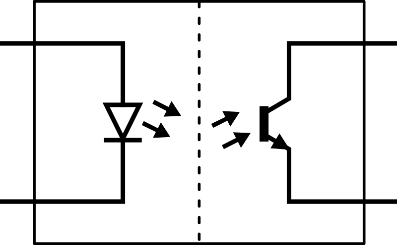 Optocoupler Schematic Symbol
