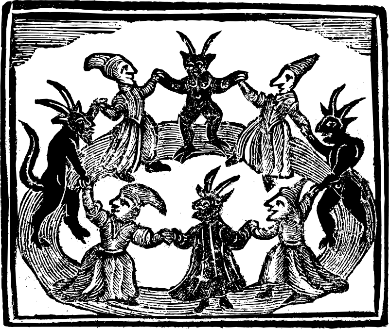 Devils and Witches in a Circle