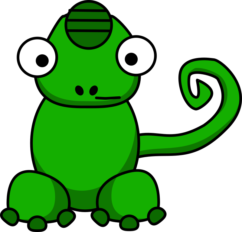 Cartoon Chameleon