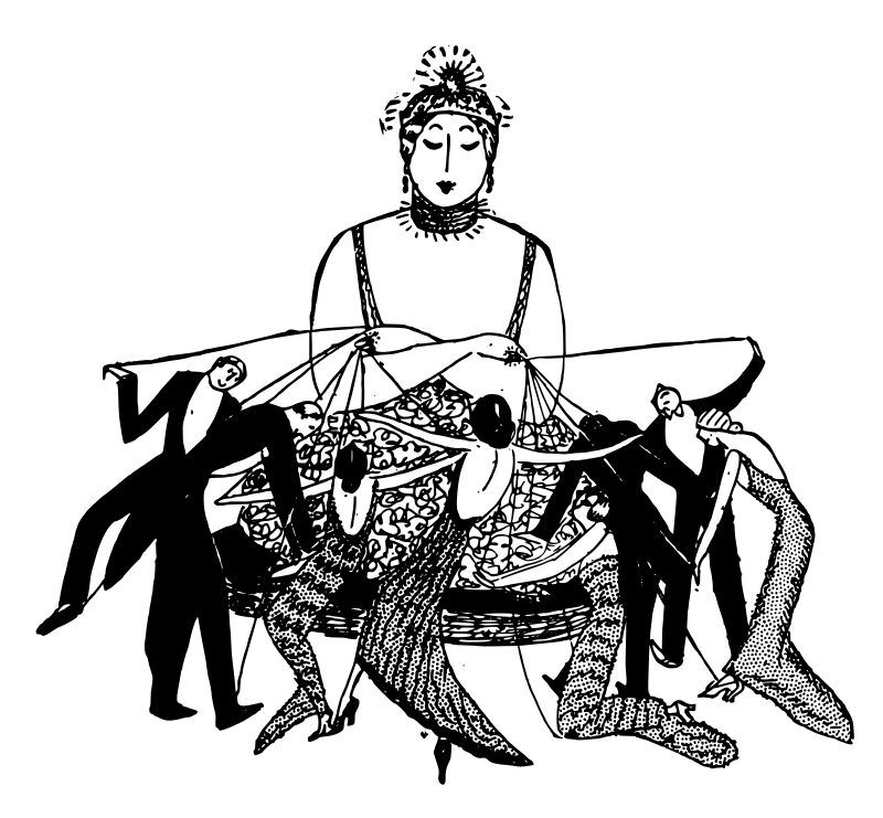 Woman Controls a Group