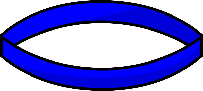 Blue Sillicone Bracelet