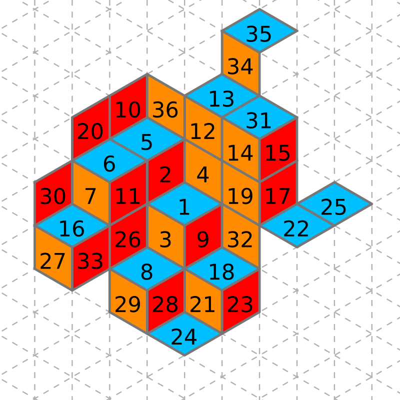I played trirhombus with expert-AI