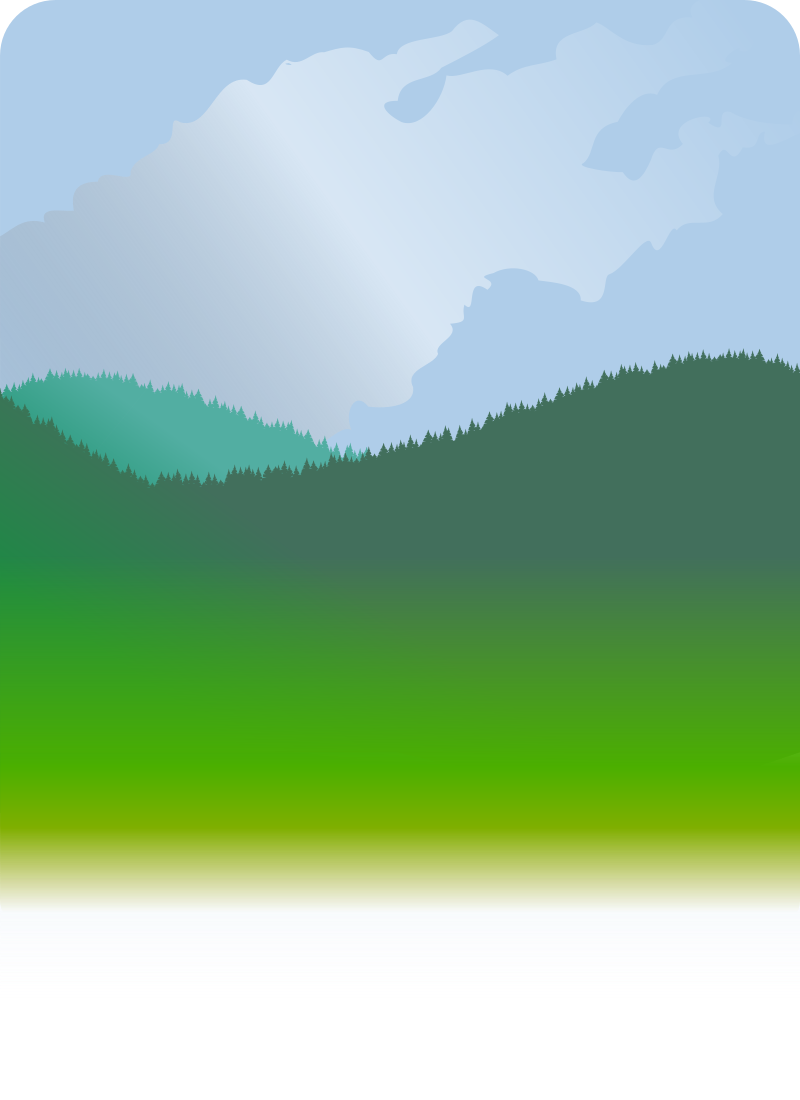 Simple landscape background