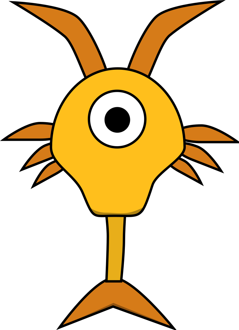 Cartoon Copepod